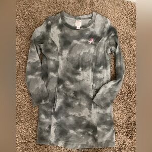 Susan G Komen breast cancer sweatshirts dress- front pockets-SZ L